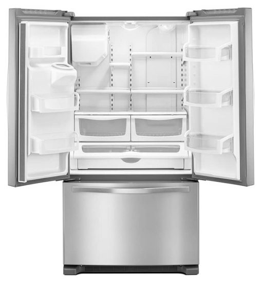 Whirlpool 36" Fingerprint Resistant Stainless Steel French Door Refrigerator - Image 3