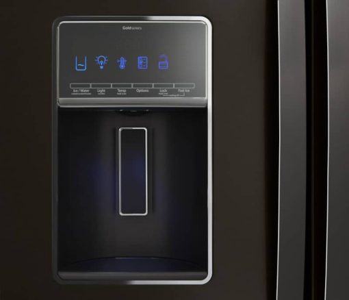 Whirlpool 36" Fingerprint Resistant Black Stainless Steel French Door Refrigerator - Image 4