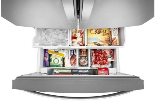 Whirlpool 36" Fingerprint Resistant Stainless Steel French Door Refrigerator - Image 4