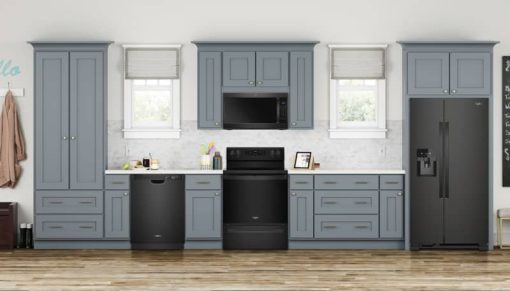 Whirlpool ADA 36" Black Side-By-Side Refrigerator - Image 4
