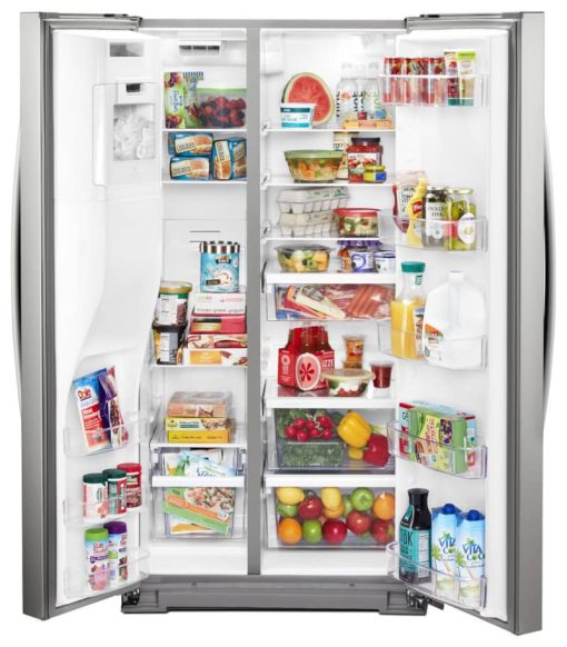Whirlpool ADA 36" Fingerprint Resistant Stainless Steel Counter Depth Side-By-Side Refrigerator - Image 2