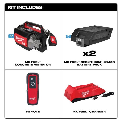 Milwaukee MX FUEL Concrete Vibrator - Image 3