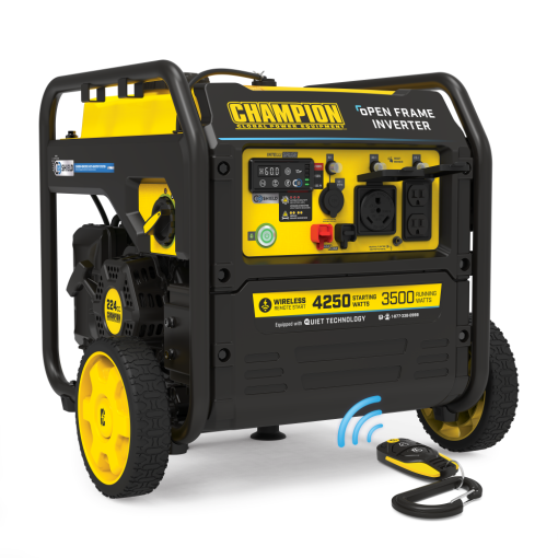 Champion 4250-Watt Open Frame Inverter with CO Shield and Wireless Remote Start - Image 3