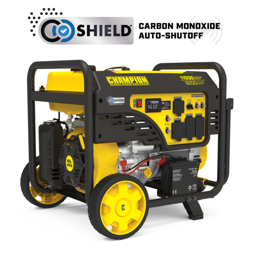 Champion 9200 Watt Electric Start Portable Generator with CO Shield
