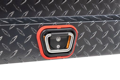 Weather Guard Saddle Truck Tool Box Aluminum Compact Gunmetal Gray - Image 8