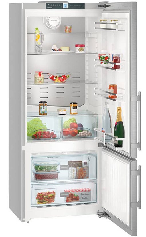 Liebherr 30" Stainless Steel Left-Hinge Fridge-Freezer With NoFrost - Image 2