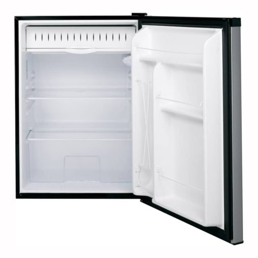 GE 5.6 Cu. Ft. Stainless Steel Compact Refrigerator - Image 4