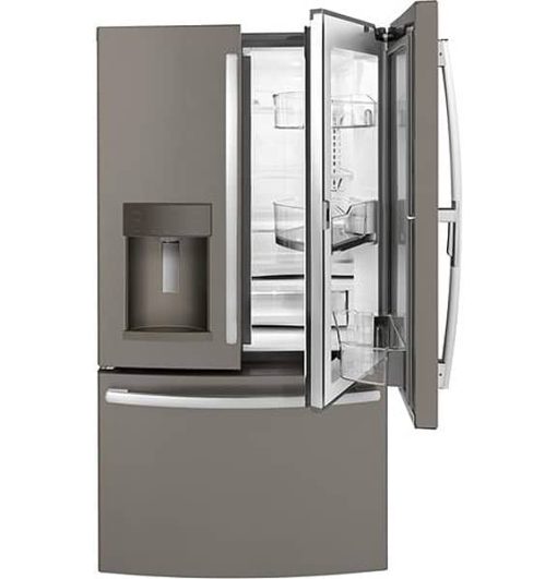 GE ADA 27.7 Cu. Ft. Slate French-Door Refrigerator With Door In Door - Image 4