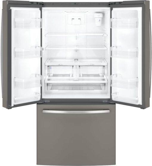 GE ENERGY STAR 24.7 Cu. Ft. Slate French-Door Refrigerator - Image 3