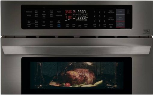 LG 30" Black Stainless Steel Smart Microwave Combination Oven - Image 6