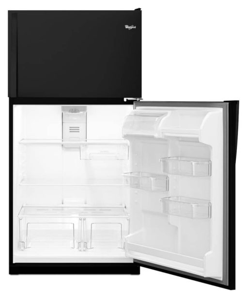 Whirlpool ADA 33" Black Top-Freezer Refrigerator - Image 5
