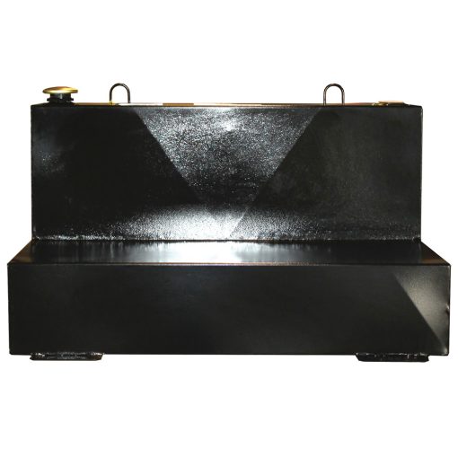 75 Gallon HD Series "L" Transfer Tank, STEEL, GLOSS BLACK - Image 2