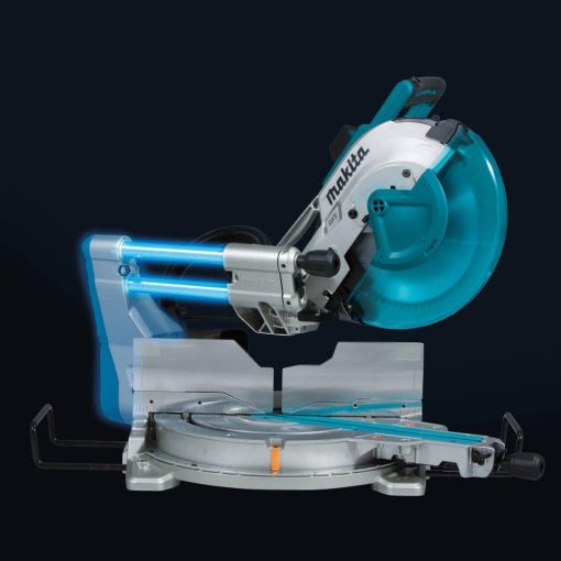 12" Dual-Bevel Sliding Compound Miter Saw with Laser and Stand - Image 4