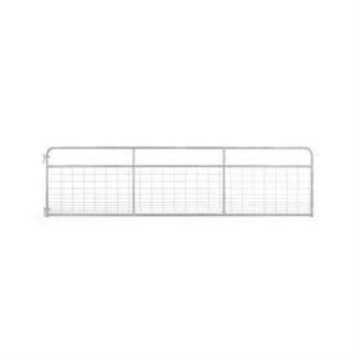 Tarter 50 In. H. x 16 Ft. L. x 1-3/4 In. Tube Diameter Galvanized Wire-Filled Tube Gate