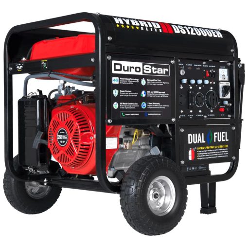 12000-Watt Dual Fuel Hybrid Portable Generator