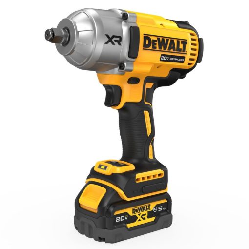 DEWALT 20V MAX XR 1/2" High Torque Impact Wrench with Hog Ring Anvil Kit