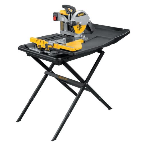 10 In. Wet Tile Saw with Stand
