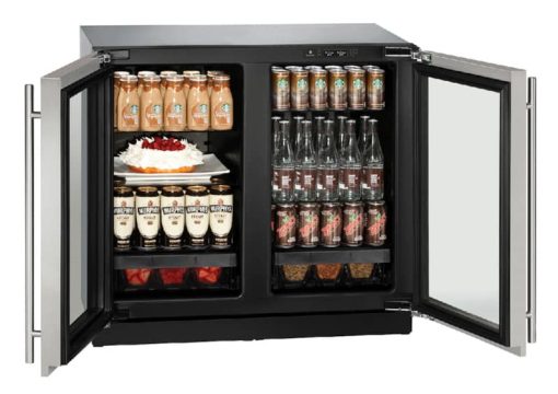 U-Line 3000 Series 36" Stainless Frame Dual-Zone Refrigerator - Image 5