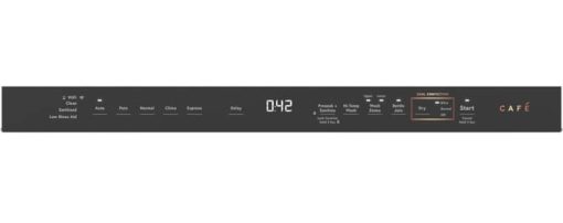 Cafe 24" Platinum Glass Dishwasher With Hidden Controls - Image 5