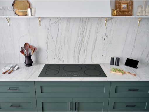 Cafe ADA 36" Flagstone Gray Smart Built-In Touch Control Induction Cooktop - Image 5