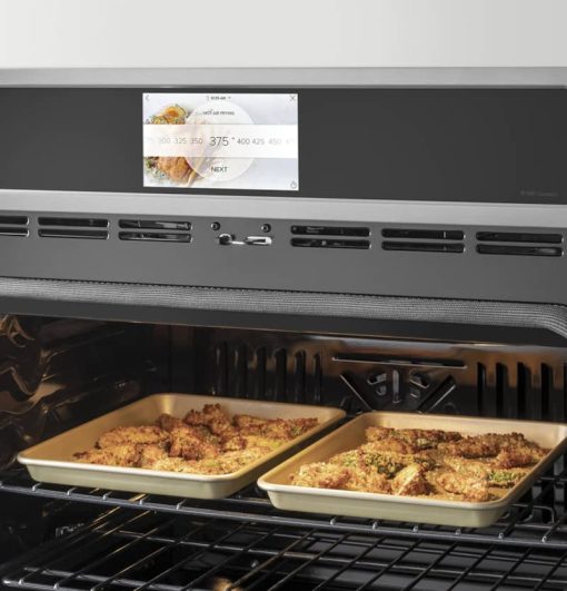 Cafe 30" Platinum Glass Built-In Single Electric Convection Wall Oven - Image 5