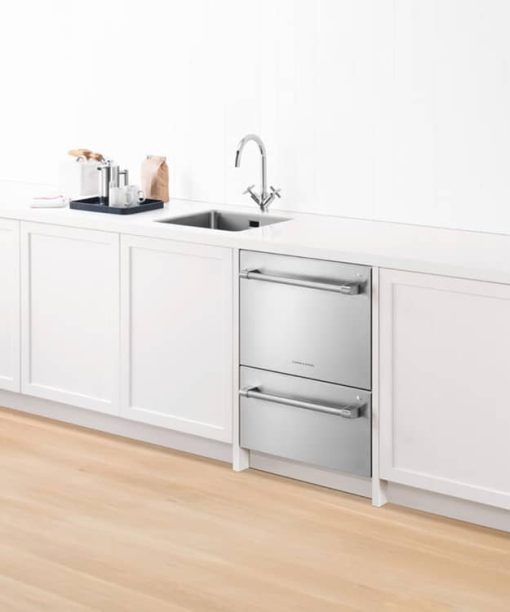 Fisher & Paykel Series 7 24" Stainless Steel Tall Double DishDrawer Dishwasher - Image 5