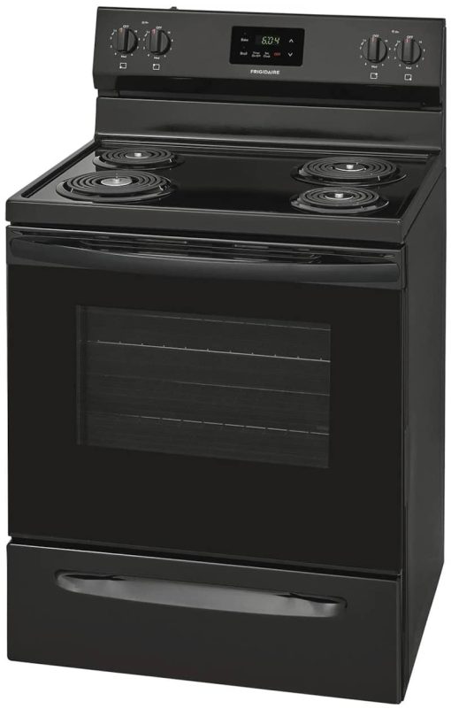 Frigidaire 30" Black Electric Range - Image 5