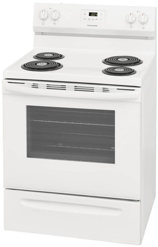 Frigidaire 30" White Electric Range - Image 5