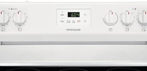 Frigidaire 30" White Electric Range - Image 5