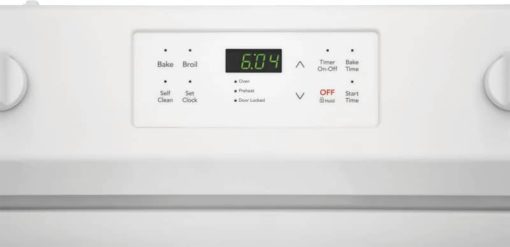 Frigidaire 30" White Electric Range - Image 5