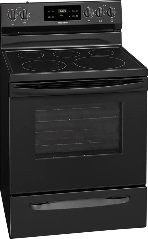 Frigidaire 30" Black Electric Range - Image 5