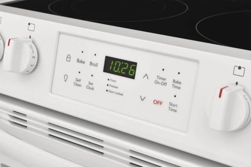 Frigidaire ADA 30" White Front Control Freestanding Electric Range - Image 5