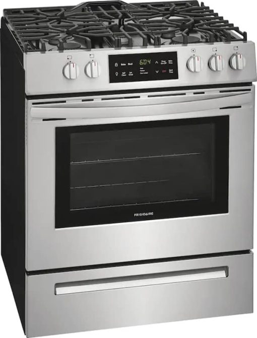 Frigidaire ADA 30" Stainless Steel Front Control Freestanding Gas Range - Image 5