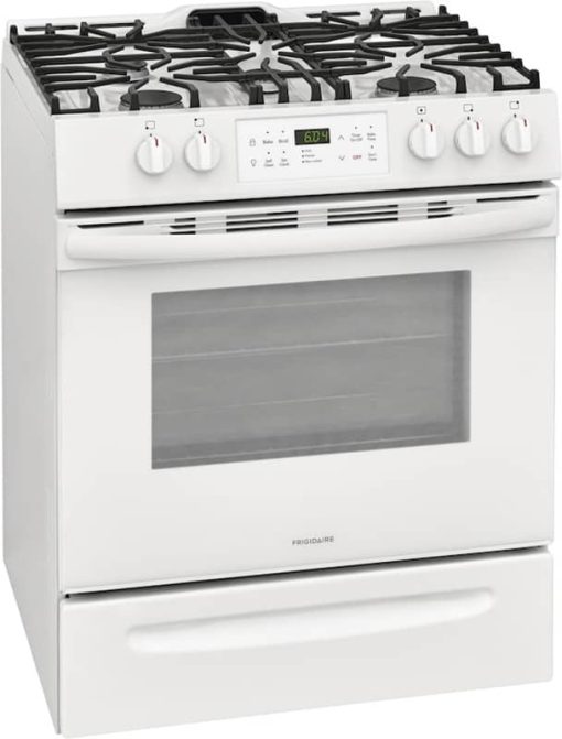 Frigidaire ADA 30" White Front Control Freestanding Gas Range - Image 5