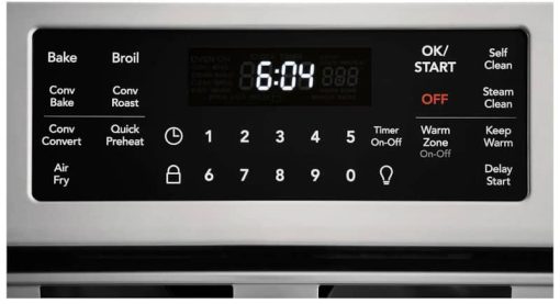 Frigidaire Gallery ADA 30" Smudge-Proof Stainless Steel Front Control Electric Range With Air Fry - Image 5