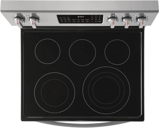 Frigidaire Gallery 30" Smudge-Proof Stainless Steel Freestanding Electric Range With Air Fry - Image 5