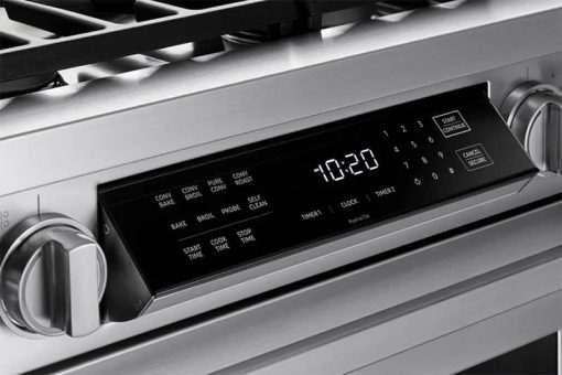 Dacor Professional 30" Stainless Steel Dual Fuel Natural Gas Pro Range - Image 5