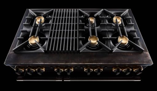 JennAir RISE 48" Stainless Steel Professional Style Dual-Fuel Range With Gas Grill - Image 7