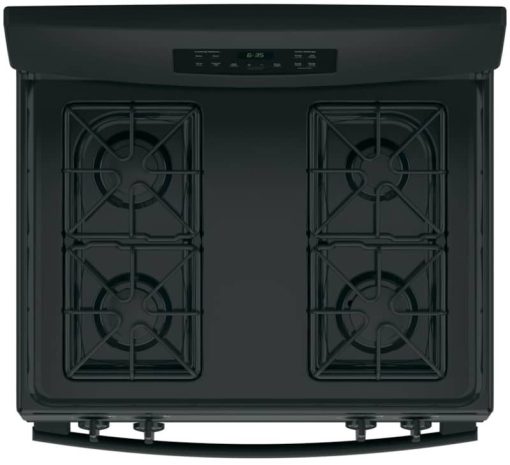 GE 30" Black Freestanding Gas Range - Image 5