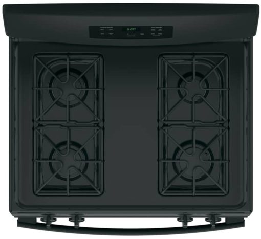 GE 30" Black Freestanding Gas Range - Image 5