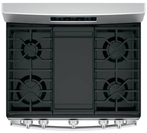 GE 30" Stainless Steel Freestanding Gas Range - Image 5