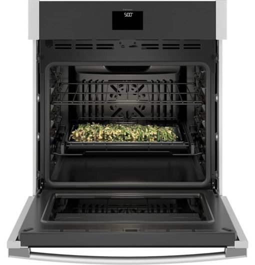 GE 27" Stainless Steel Built-In Convection Single Wall Oven - Image 5