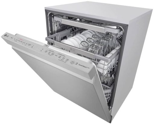 LG 24" PrintProof Stainless Steel Top Control Smart Wi-Fi Enabled Dishwasher With QuadWash And TrueSteam - Image 5