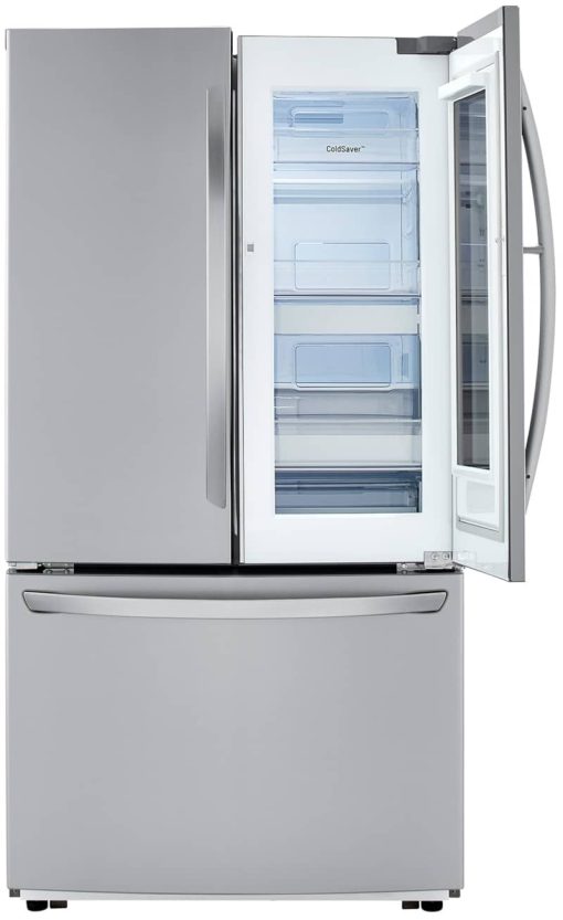 LG 27 Cu. Ft. PrintProof Stainless Steel InstaView Door-In-Door Refrigerator - Image 5