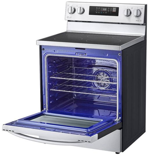 LG 6.3 Cu. Ft. Stainless Steel Smart Wi-Fi Enabled Fan Convection Electric Range With Air Fry & EasyClean - Image 5