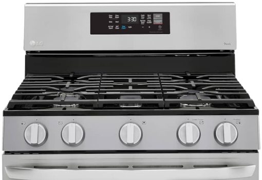 LG 5.8 Cu. Ft. Stainless Steel Smart Wi-Fi Enabled Fan Convection Gas Range With Air Fry & EasyClean - Image 5