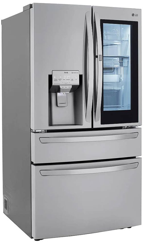 LG 30 Cu. Ft. PrintProof Stainless Steel Smart WiFi InstaView Door-In-Door Refrigerator With Craft Ice Maker - - Image 6