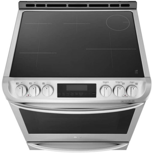 LG 6.3 Cu. Ft. Stainless Steel Smart Slide-In Induction Range With ProBake Convection & EasyClean - Image 5