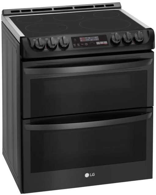 LG 7.3 Cu. Ft. Black Slide-In Double Electric Convection Range With ProBake Convection - Image 5