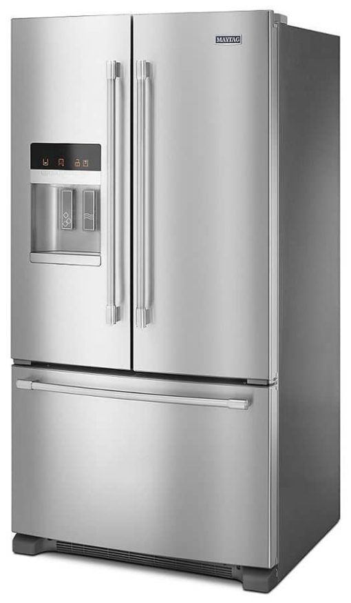 Maytag 36" Fingerprint Resistant Stainless Steel French Door Refrigerator With PowerCold Feature - Image 5